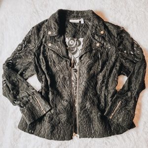 Black Lace Blazer